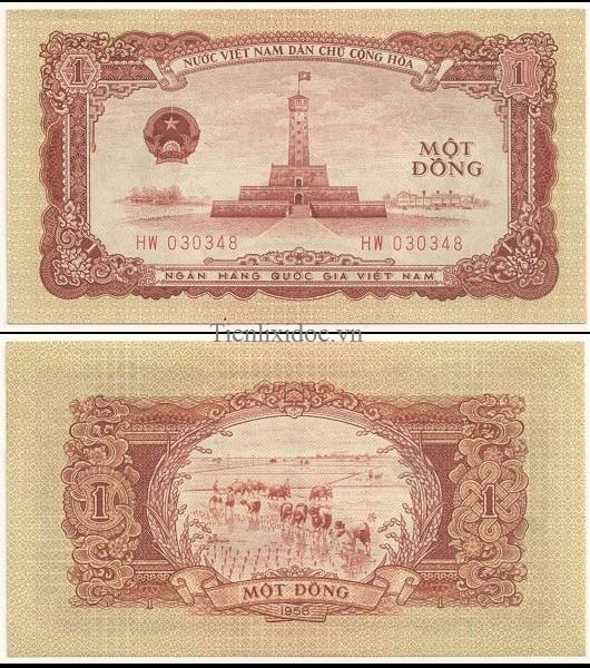 1 đồng 1958