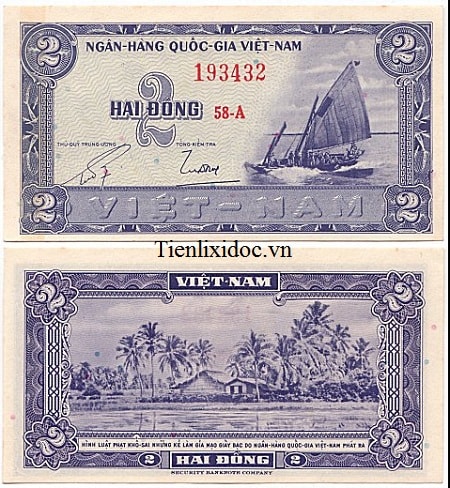 2 ĐỒNG THUYỀN BUỒM