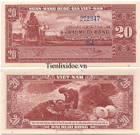 20 ĐỒNG KÉO XE BÒ