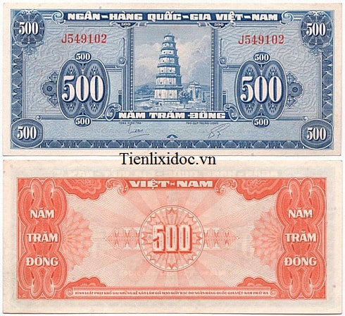 500 ĐỒNG CHÙA THIÊN MỤ