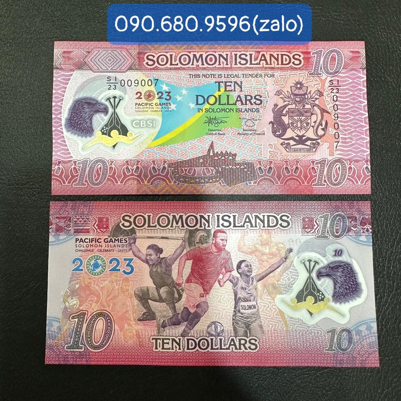 Tiền 10 Dollars Solomon Islands - Polymer