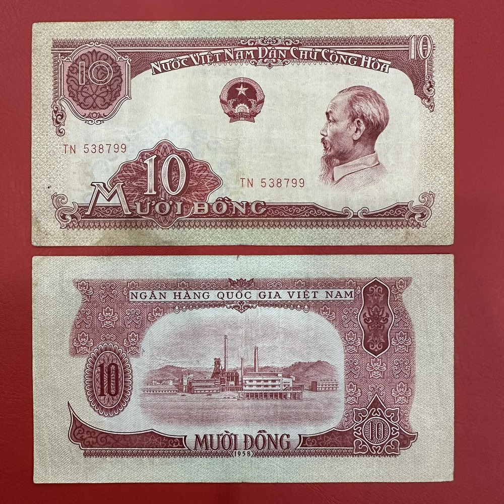 10 Đồng Cụ Mượt 1958(CL Khoảng 70%)