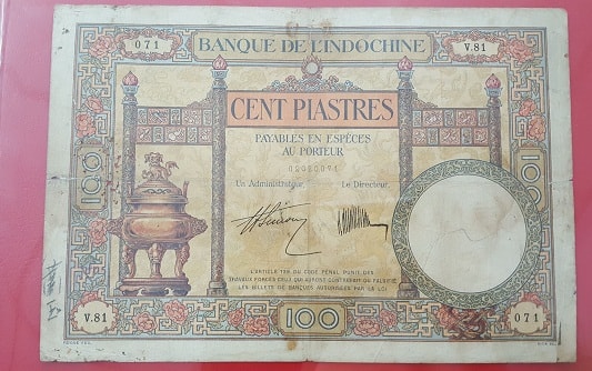 100 Đồng Bộ Lư Chữ Ký 2 1927