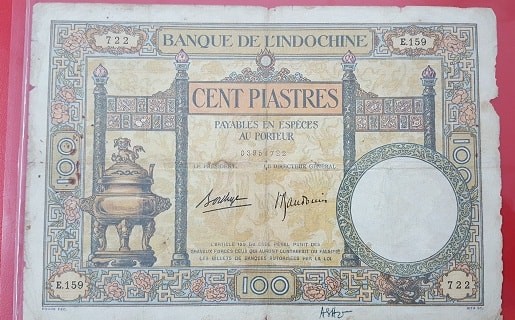 100 Đồng Bộ Lư Chữ Ký 4 1936