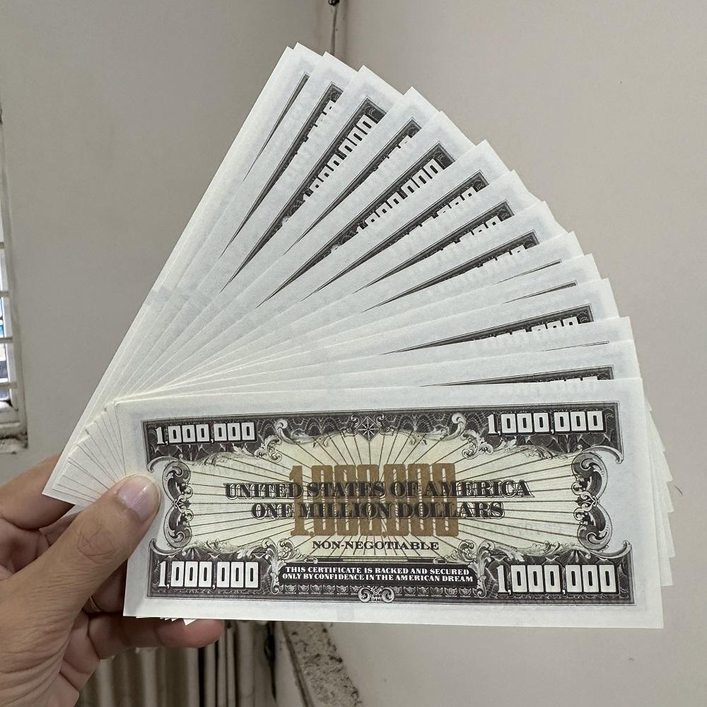 Bộ 15 Tờ Tiền Số Đẹp Triệu Đô Siêu Cấp Lưu Niệm