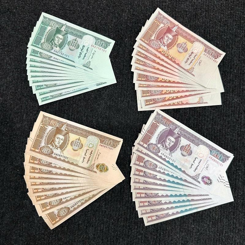 Bộ 4 Tờ Tiền Con Ngựa Mông Cổ Lì Xì Tết Bính Ngọ 2026