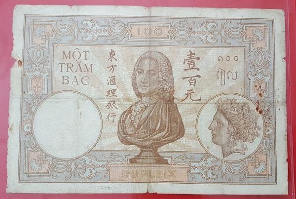 100 Đồng Bộ Lư Chữ Ký 4 1936