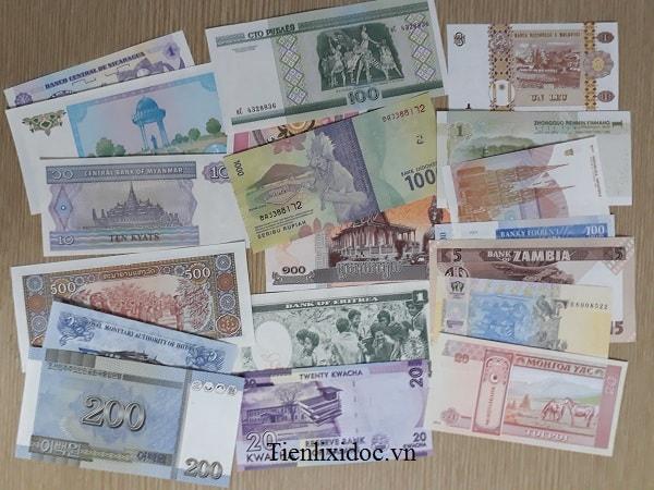 Bộ Tiền 20 Nước Khác Nhau