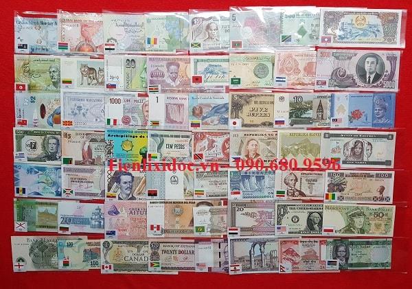 Bộ Tiền Thế Giới 170 Nước