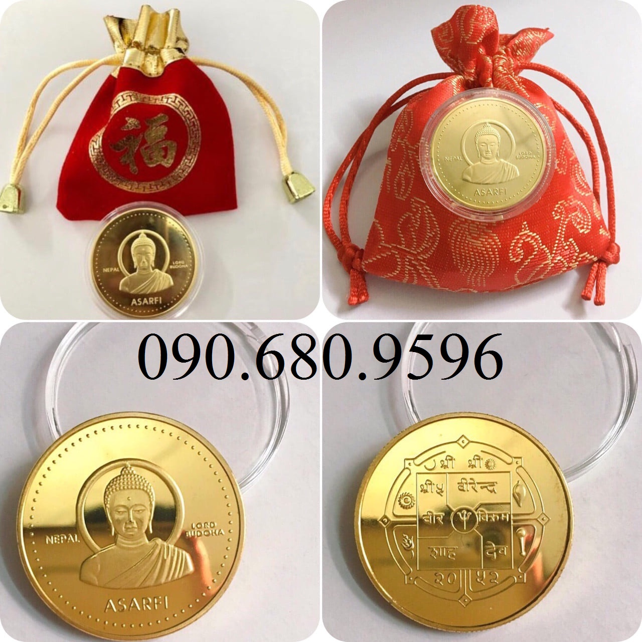 Đồng Xu Hình Đức Phật Thích Ca