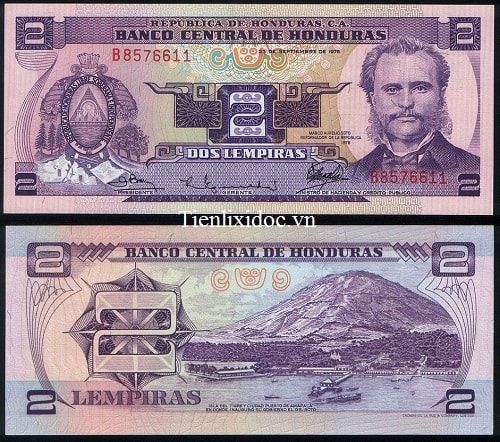Honduras 2 lempira 2006