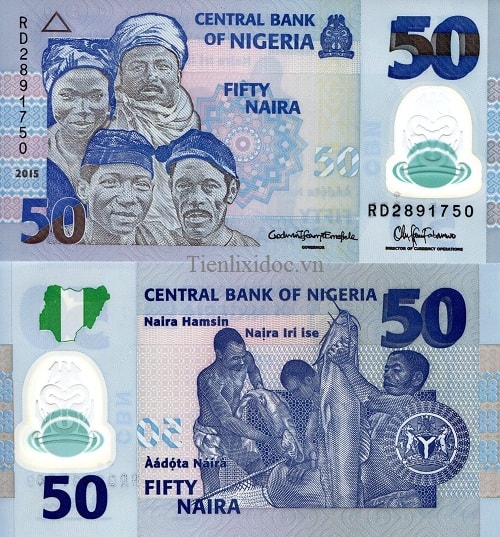 Nigeria 50 naira - polime