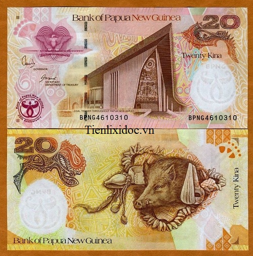 Papua New Guinea 20 Kina