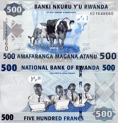 Rwanda 500 francs