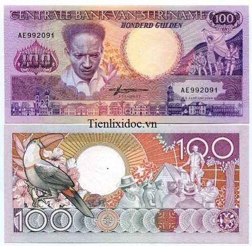 Suriname 100 dollars