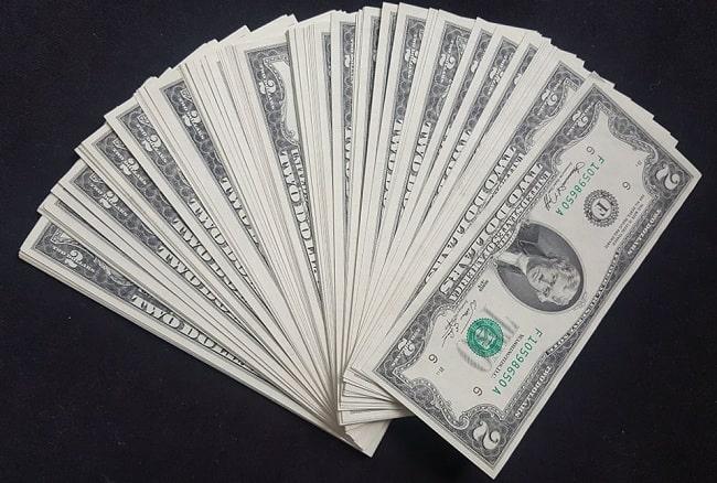 Tiền 2 Usd 1976 - Tờ Tiền May Mắn Nhất Thế Giới