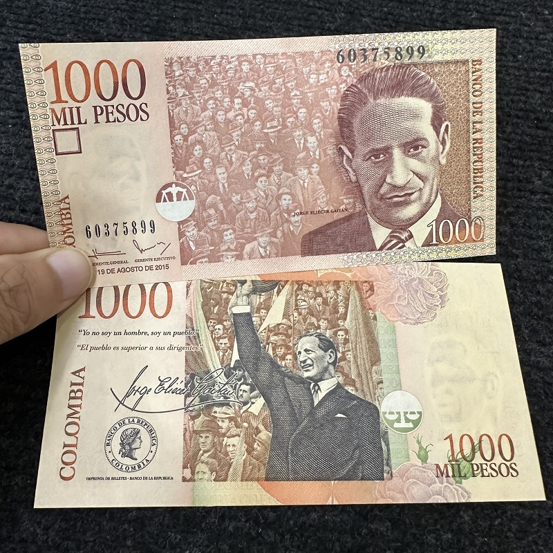 Tiền Colombia 1000 Pesos UNC