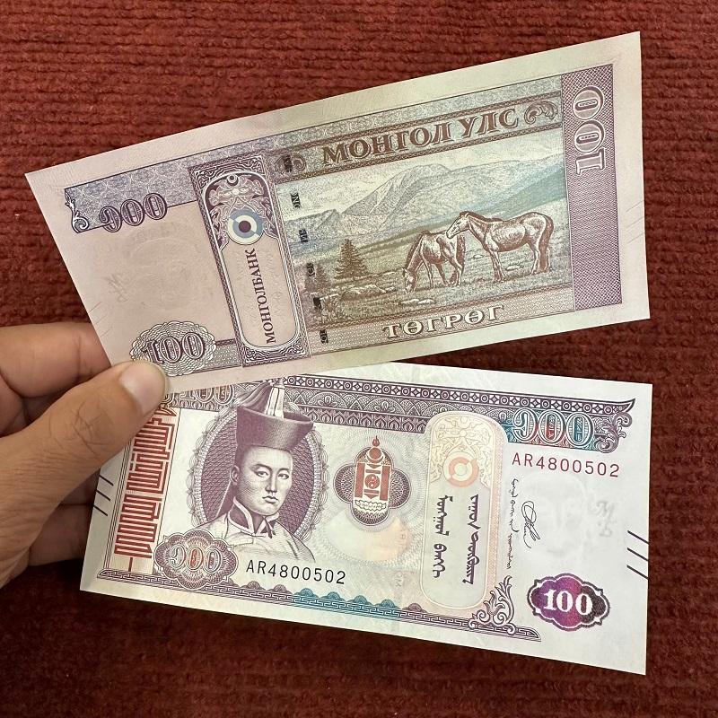 Sỉ 100 Tờ Tiền Con Ngựa Mông Cổ 100 Tugrik Lì Xì Tết Bính Ngọ 2026 Độc Đáo