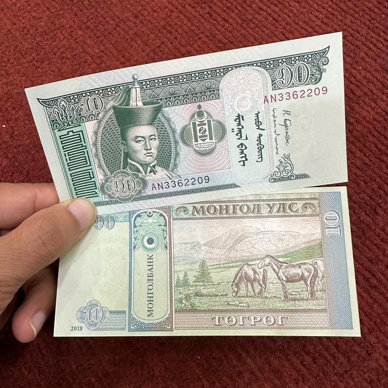 Bán sỉ Combo 100 Tờ Tiền Ngựa Mông Cổ 10 Tugrik