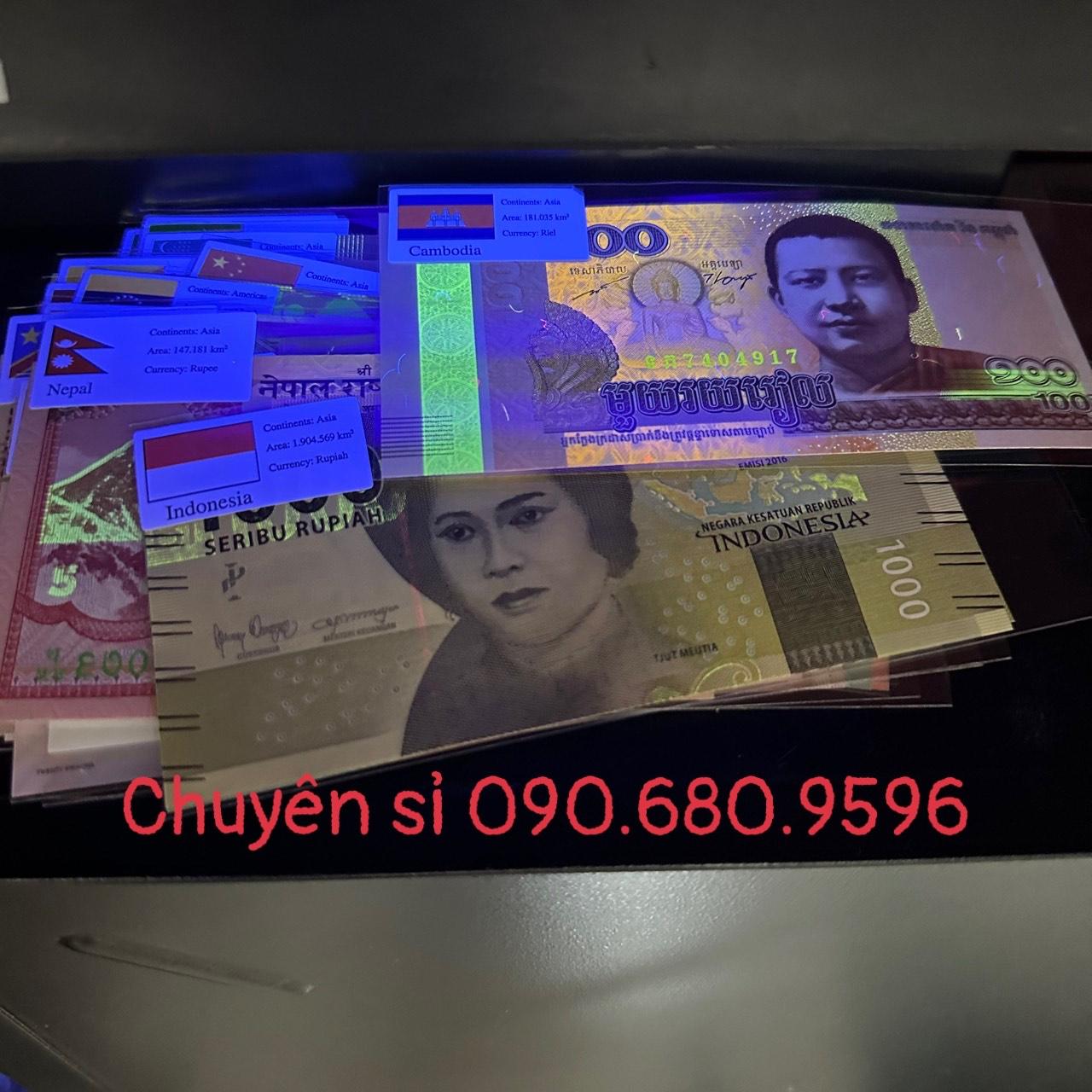 Ví Gấm Lì Xì 52 Tờ 28 Nước Khác Nhau