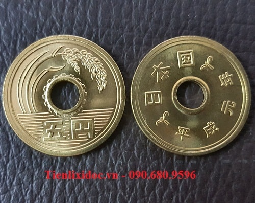 Xu 5 Yên Nhật - Đồng Xu May Mắn Nhất Thế Giới