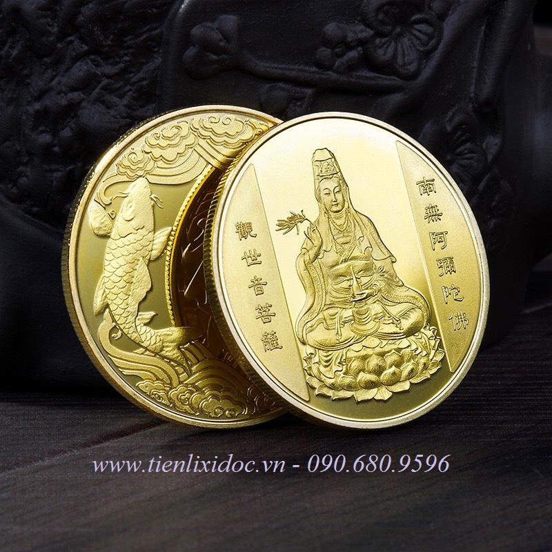 Đồng Xu Quan Âm Bồ Tát
