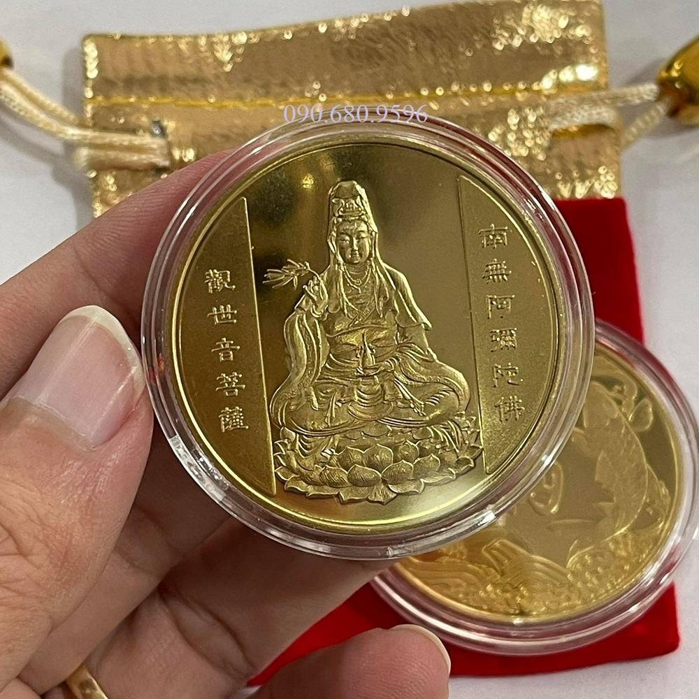 Đồng Xu Quan Âm Bồ Tát